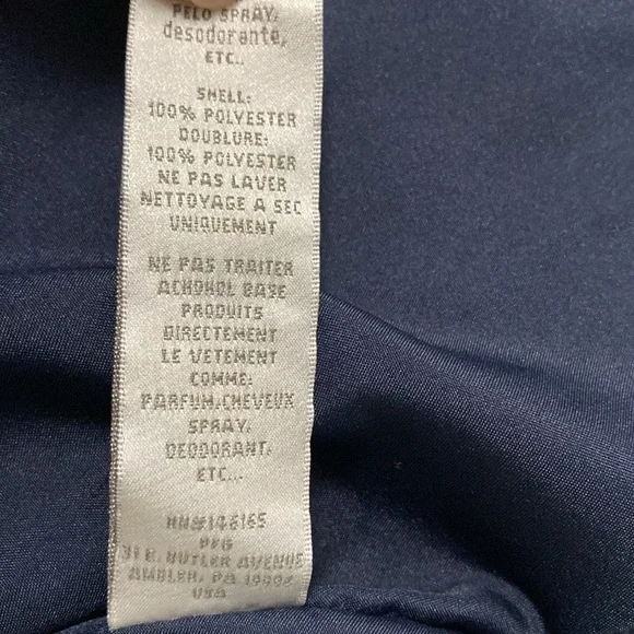 Gather & Gown navy blue bridesmaid formal wedding dress size 8 lined - Picture 11 of 12